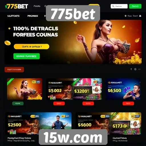 ofertas e promoções do site 775bet